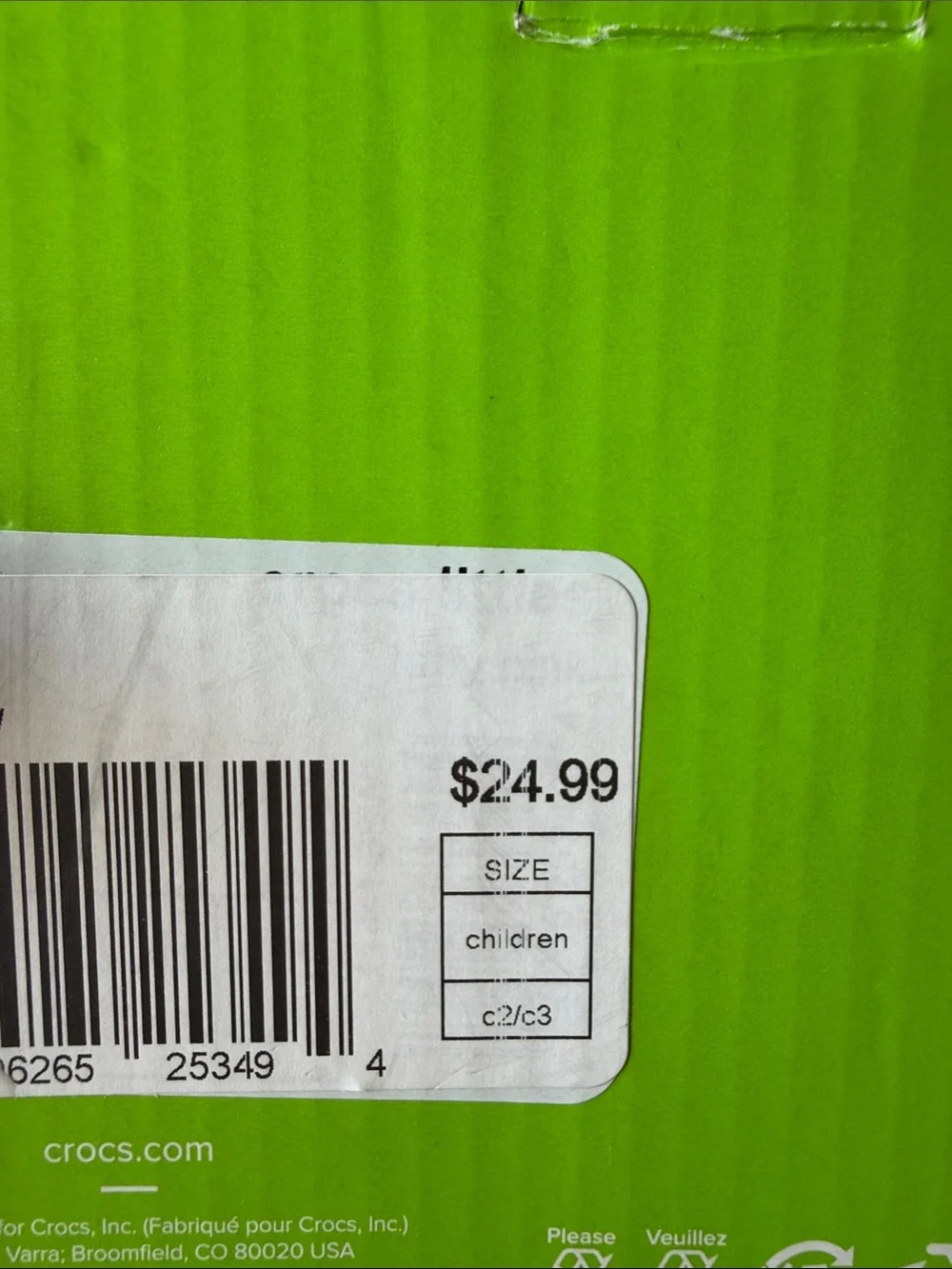 CROCS Kids Classic Clog in Bubblegum Pink